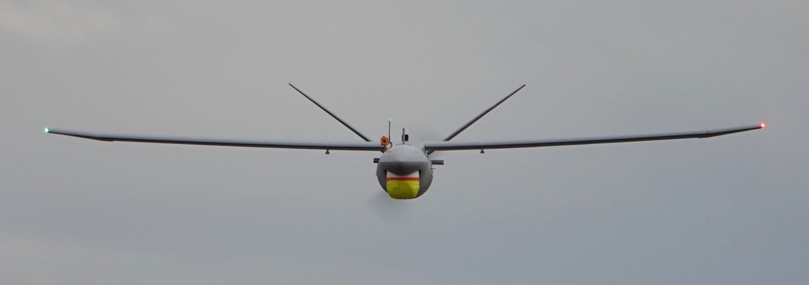 The M2 UAS in action during a long endurance flight test