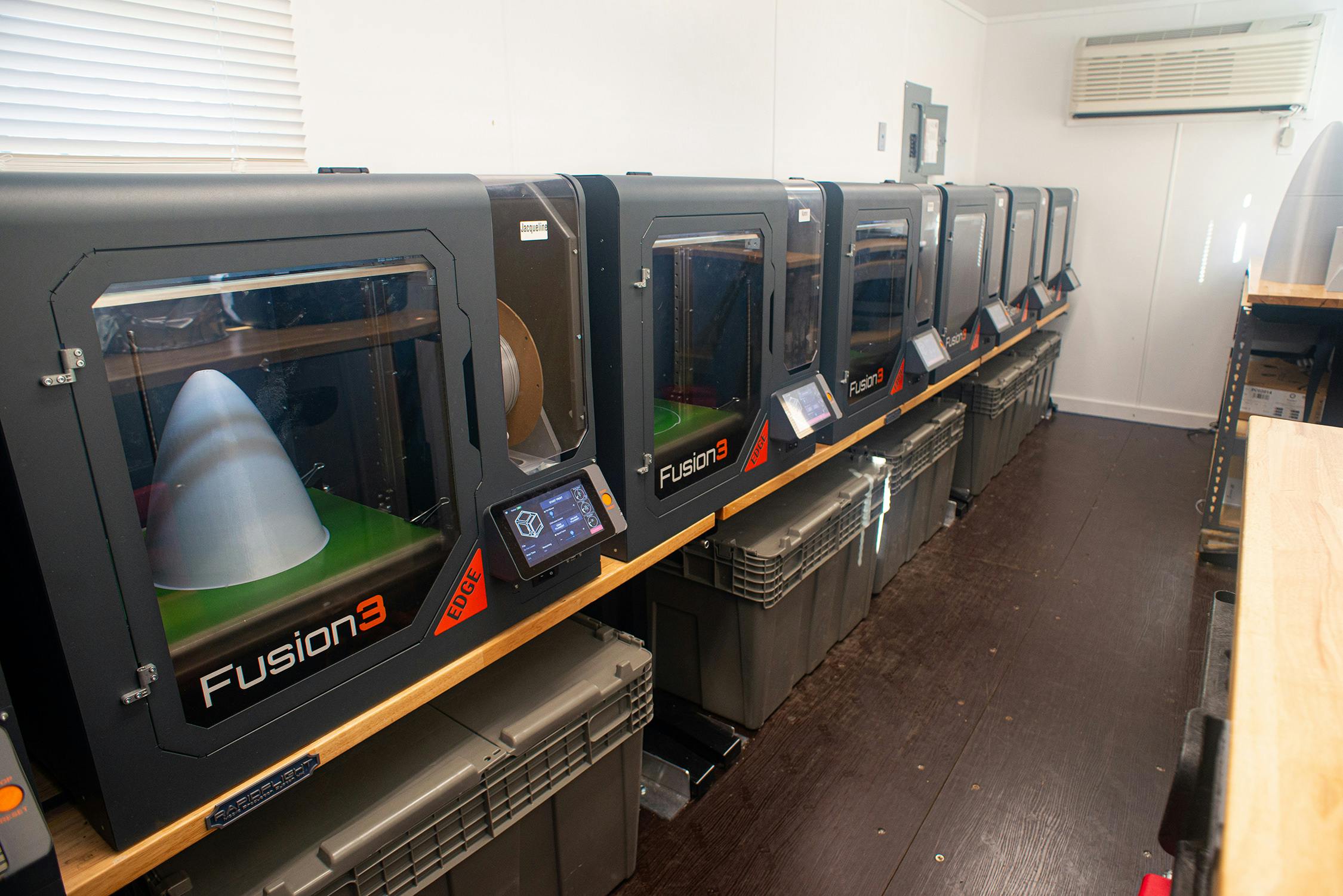 RapidFlight’s Mobile Production System (MPS) 3D printers